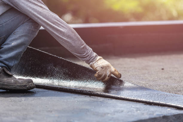 Professional Basement Waterproofing technician working in Bloomfield Hills, MI